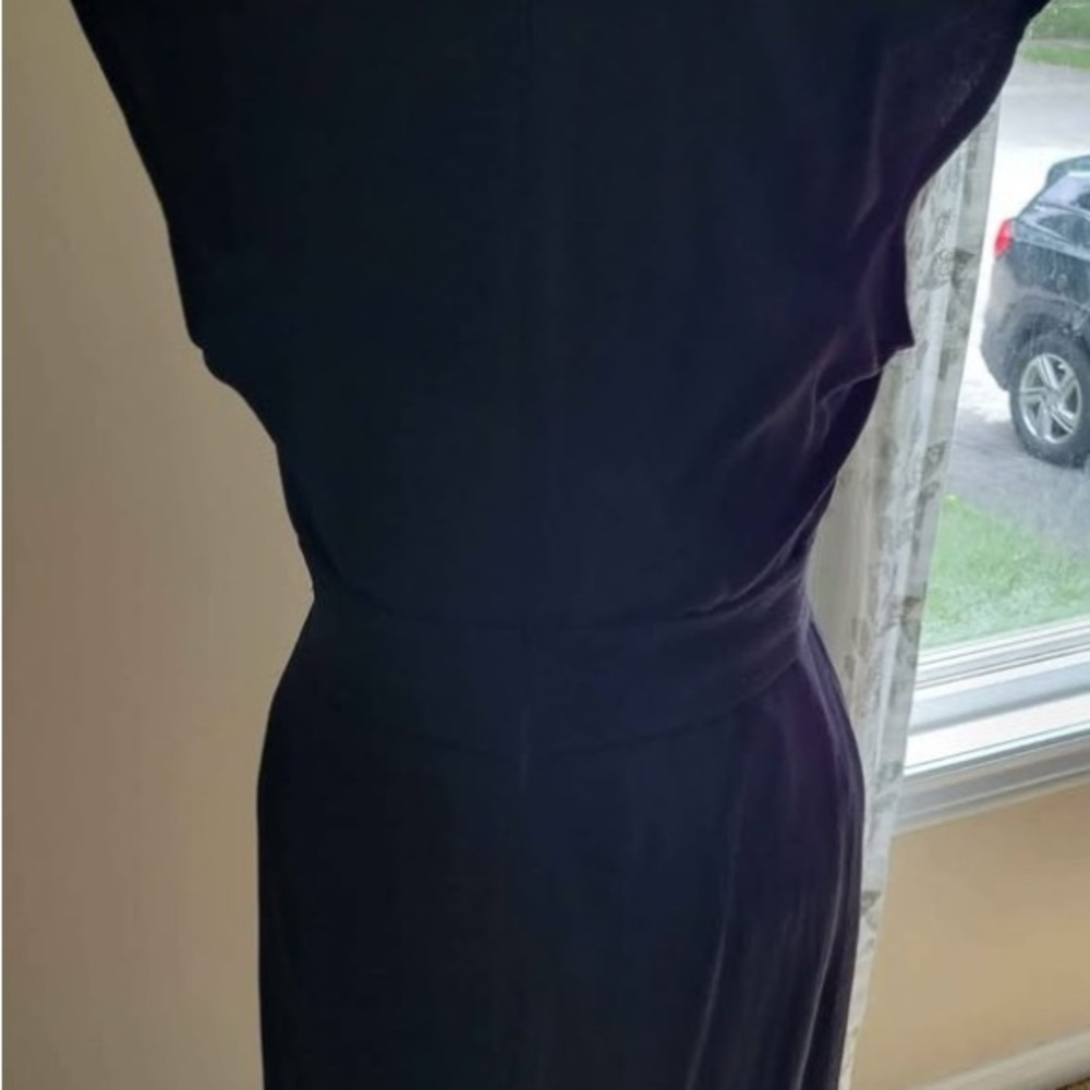 Kate Spade Elegant Black Midi Dress - Picture 4 of 8